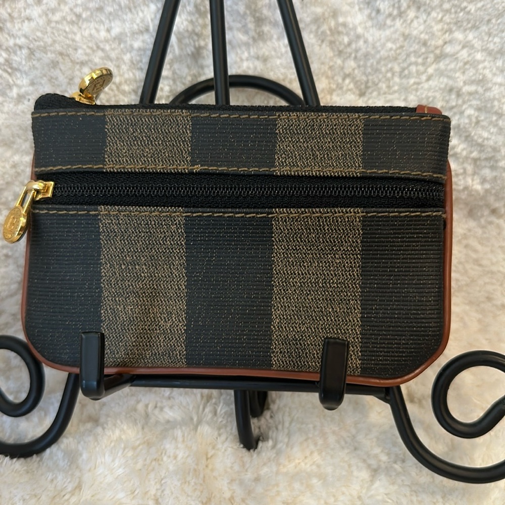 Authentic Vintage Fendi Roma Penguin Change , Coin Wallet